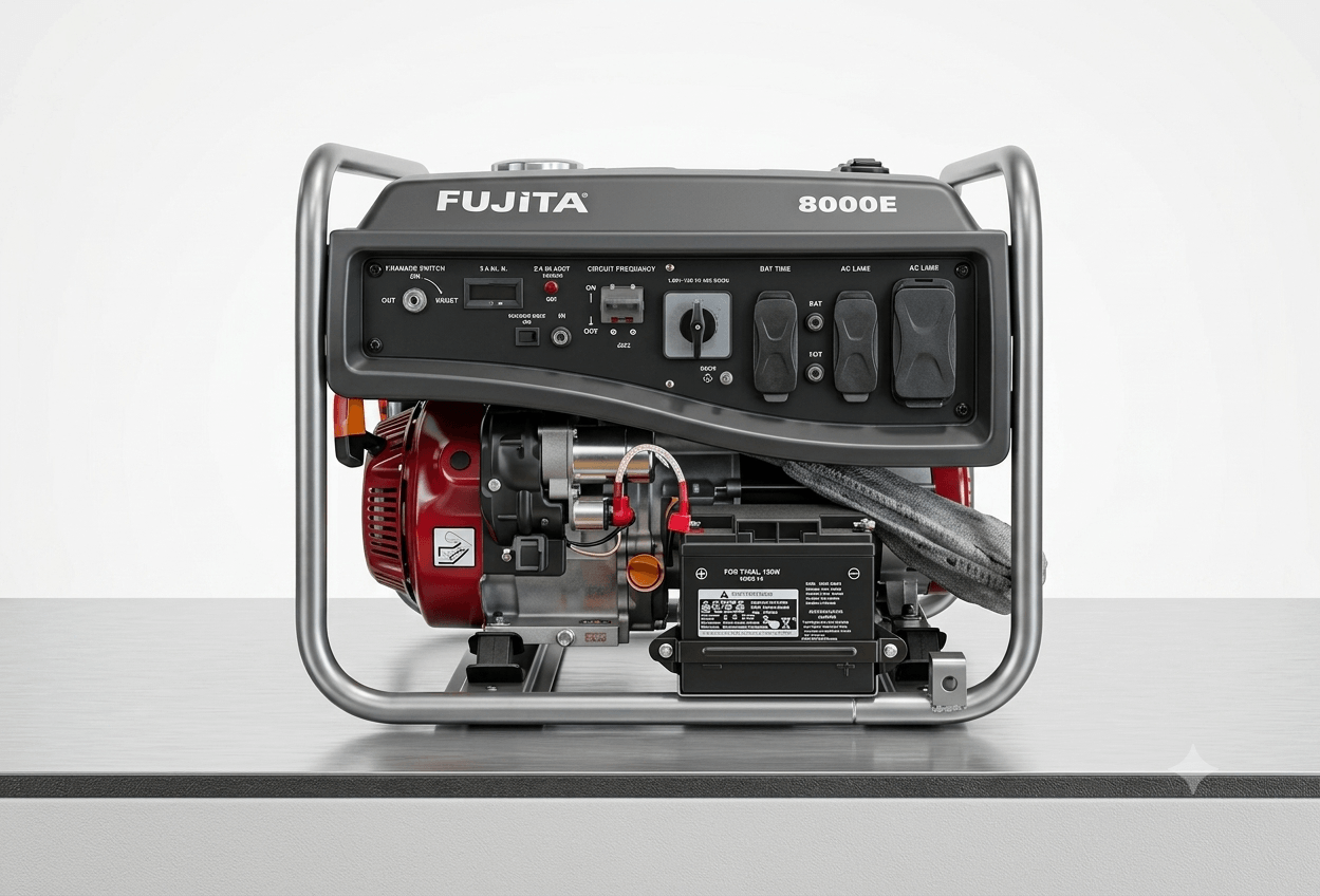 Planta eléctrica lateral