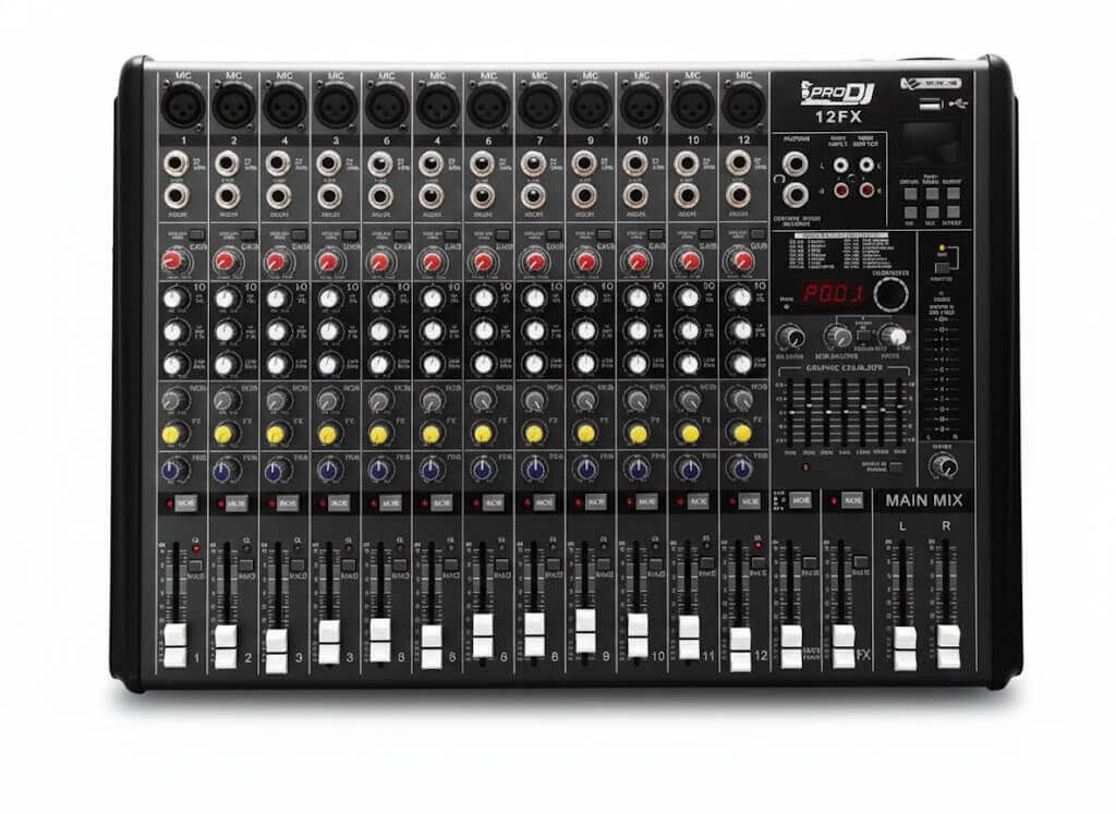 Consola de sonido